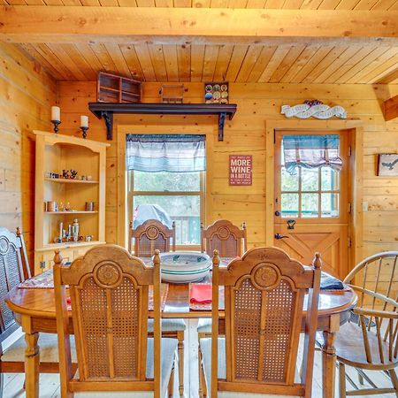 Secluded Black Hawk Log Cabin With Fire Pit! מראה חיצוני תמונה