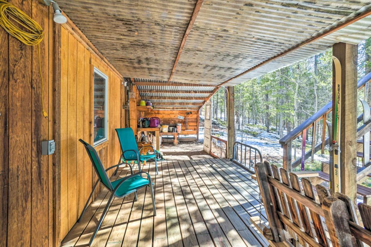 Secluded Black Hawk Log Cabin With Fire Pit! מראה חיצוני תמונה