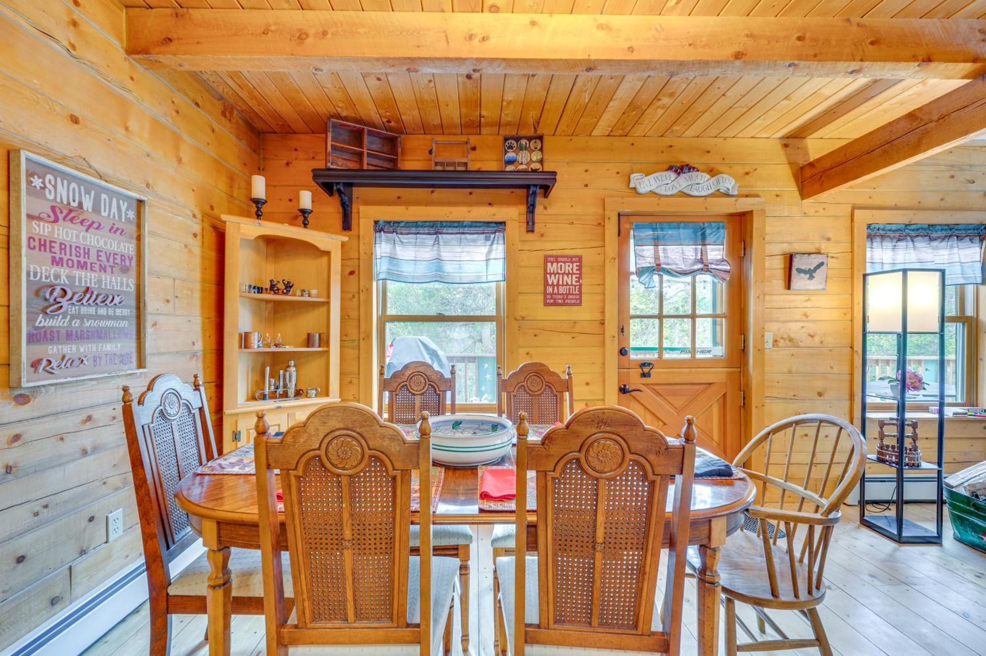 Secluded Black Hawk Log Cabin With Fire Pit! מראה חיצוני תמונה